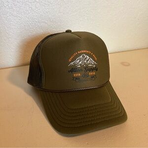 NEW Alton Supply Olive Green Trucker Hat